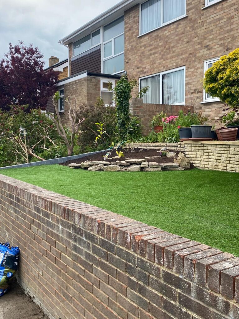 Astro Turf Installed - Folkestone, Kent